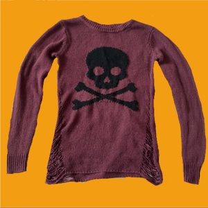 Skull Knit Sweater